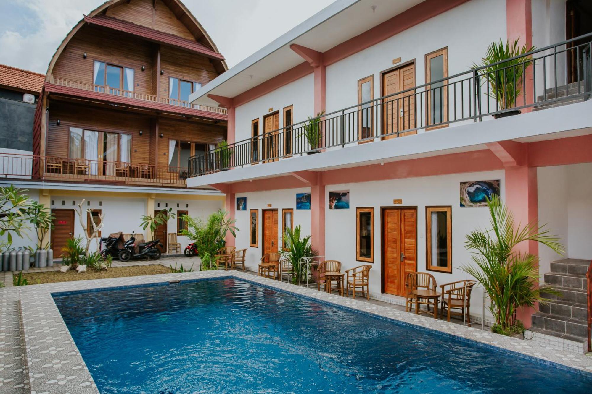 Garuda Hostel & Accomodation Nusa Penida Toyapakeh Eksteriør bilde